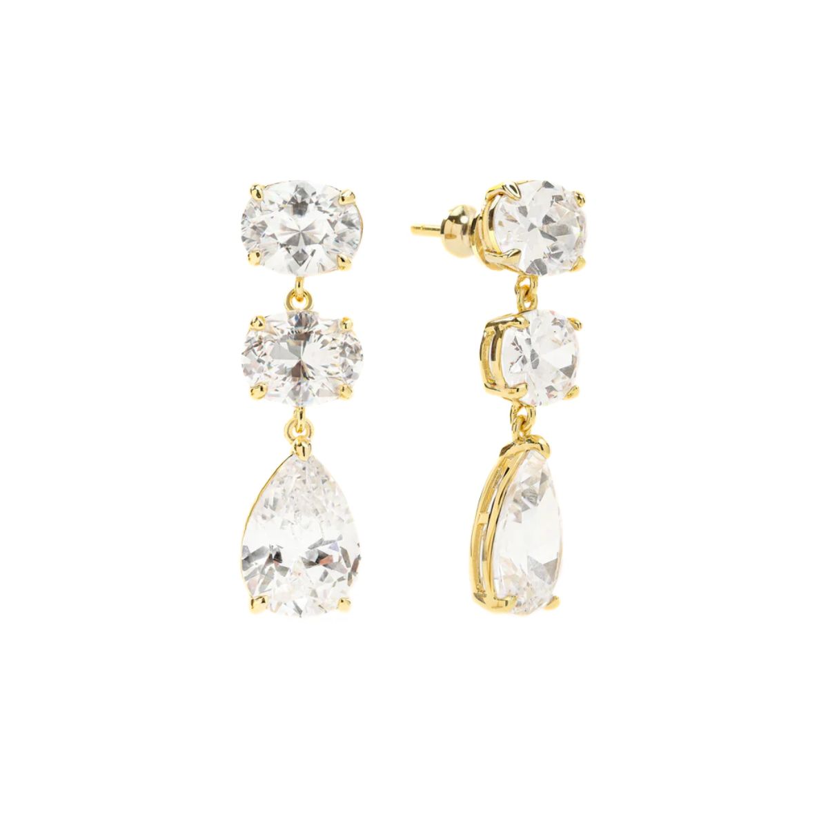 Melinda Maria Hello Gorgeous Drop Earrings Harris Jeweler Troy, OH