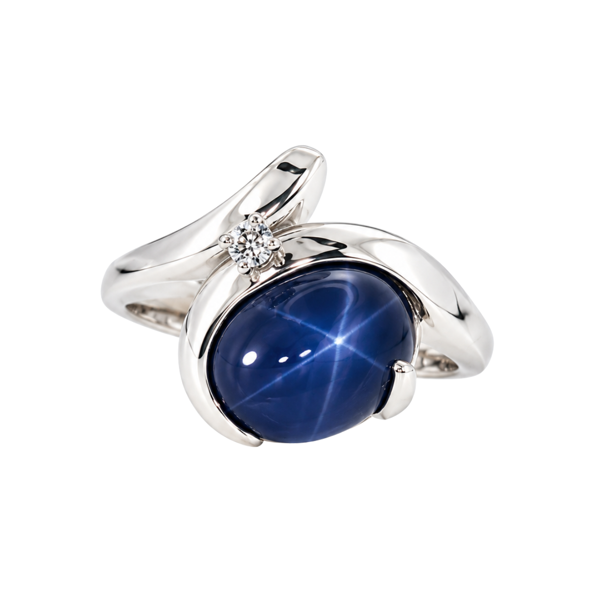 Lindy Star Sapphire Estate Ring Harris Jeweler Troy, OH