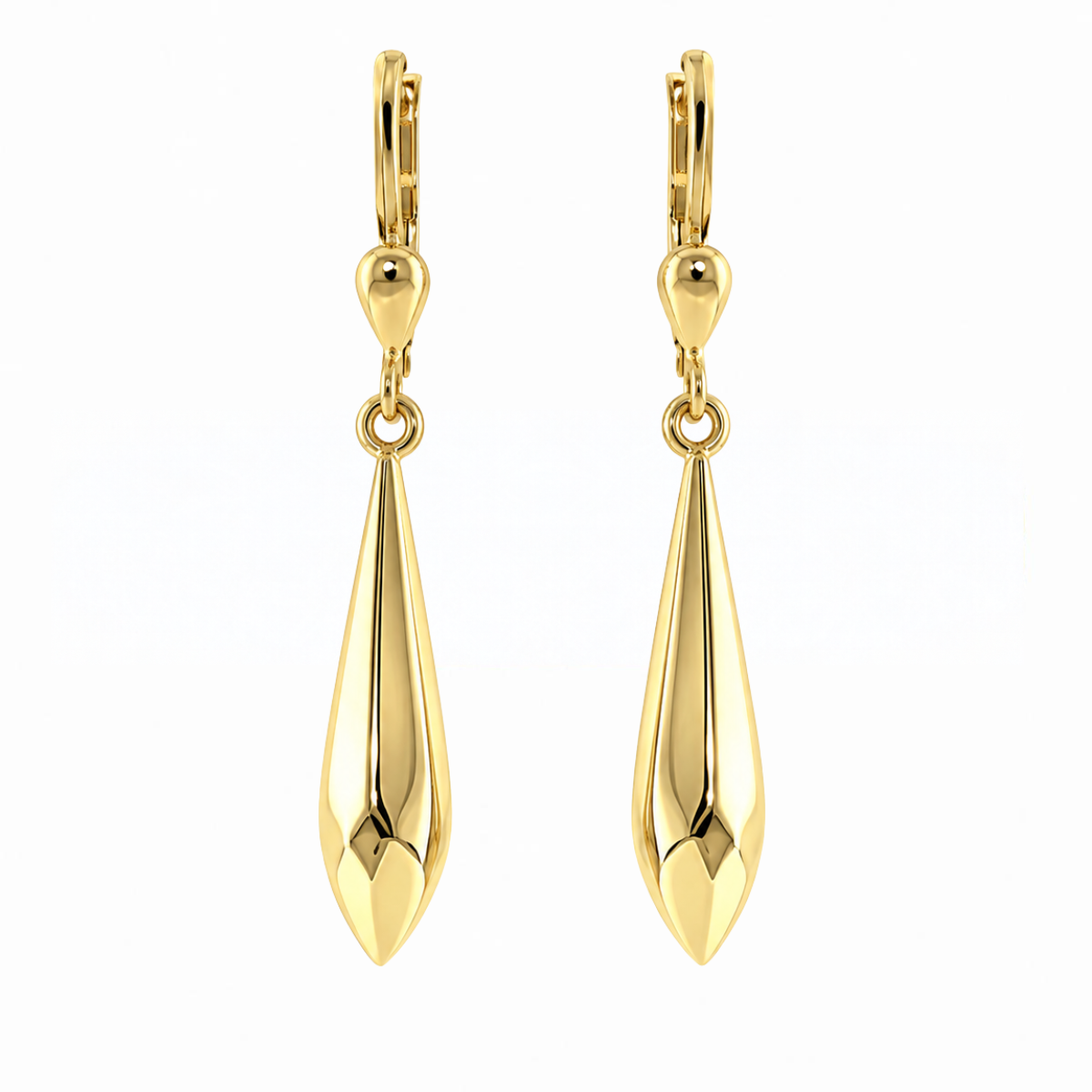 Gold Dangle Estate Earrings Harris Jeweler Troy, OH