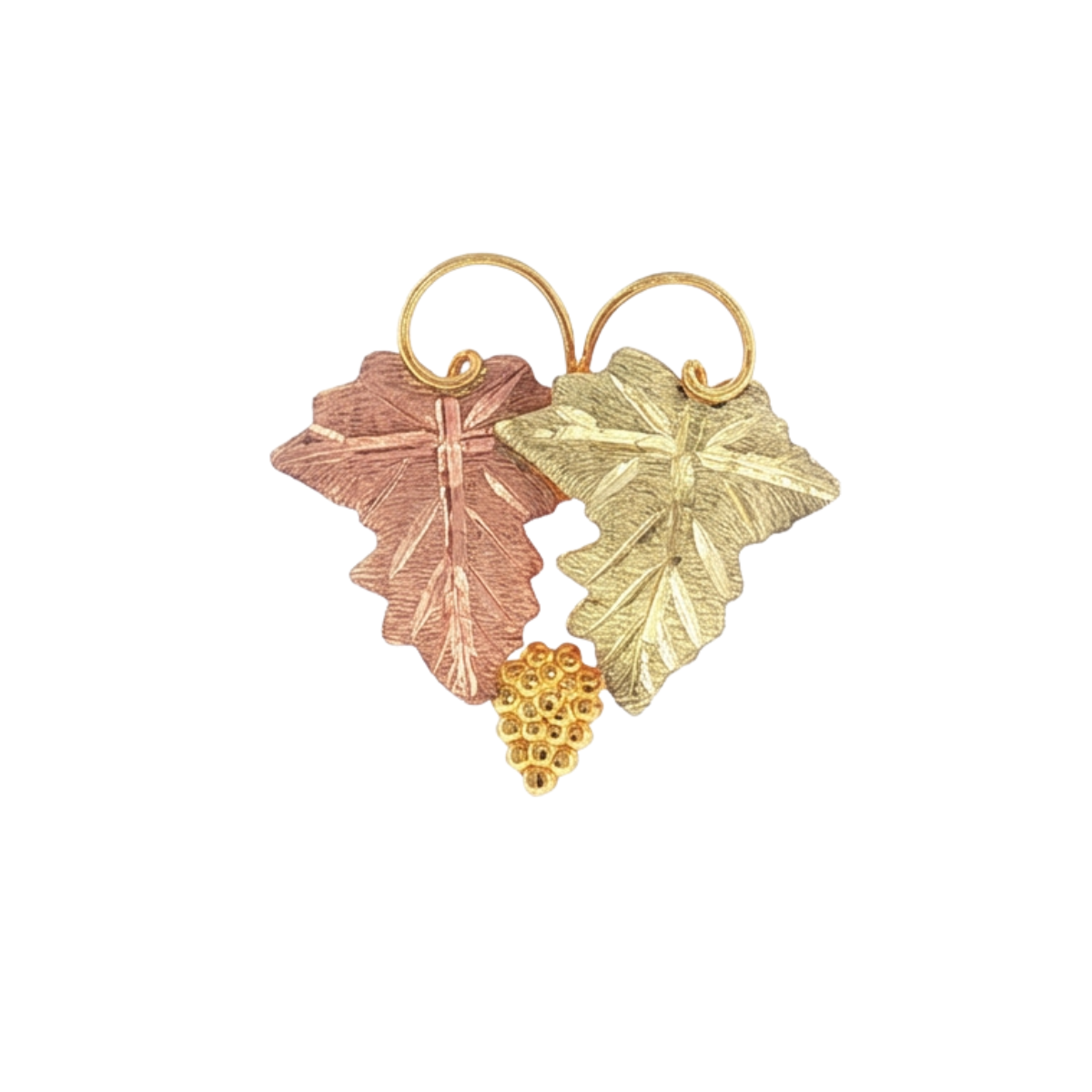 Black Hills Gold Leaf Estate Pin Harris Jeweler Troy, OH