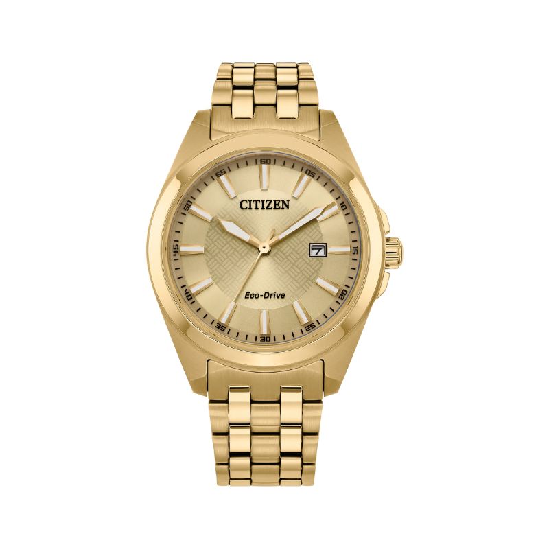 Gents Citizen Eco-Drive Gold-Tone Watch Harris Jeweler Troy, OH