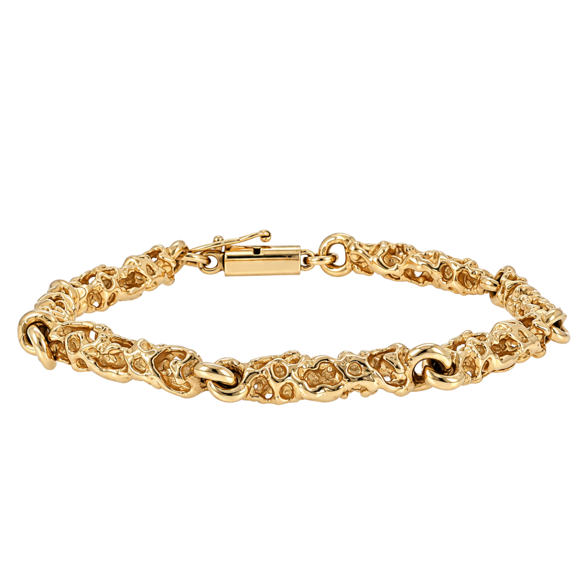 Gold Nugget-Style Estate Bracelet Harris Jeweler Troy, OH