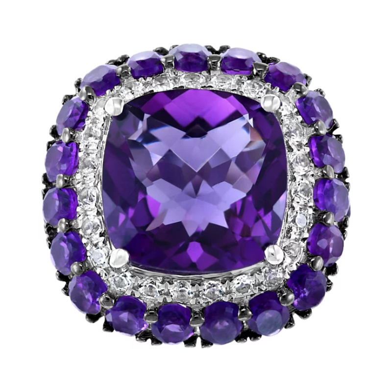Effy Amethyst Estate Ring Harris Jeweler Troy, OH