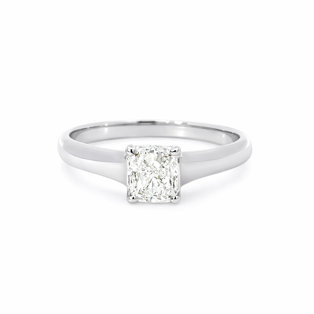 Tiffany & Co Estate Lucida Diamond Solitaire Engagement Ring - Propose Tonight! Harris Jeweler Troy, OH