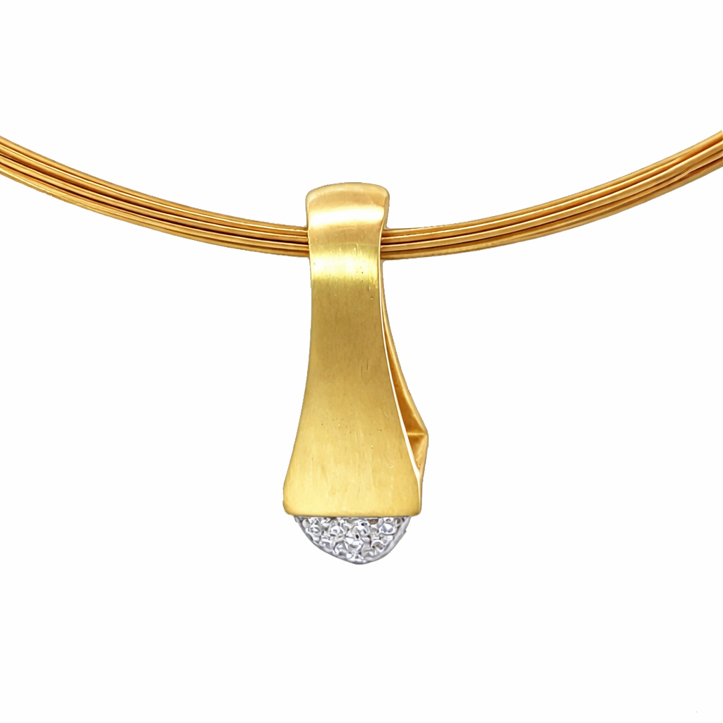 18K/Plat Designer Diamond Estate Necklace Harris Jeweler Troy, OH