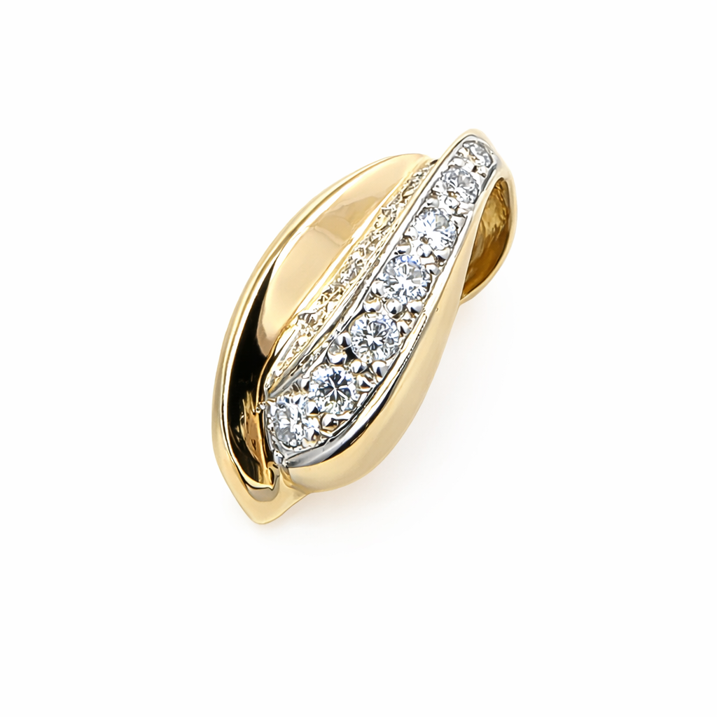 Diamond Slide Estate Pendant Harris Jeweler Troy, OH