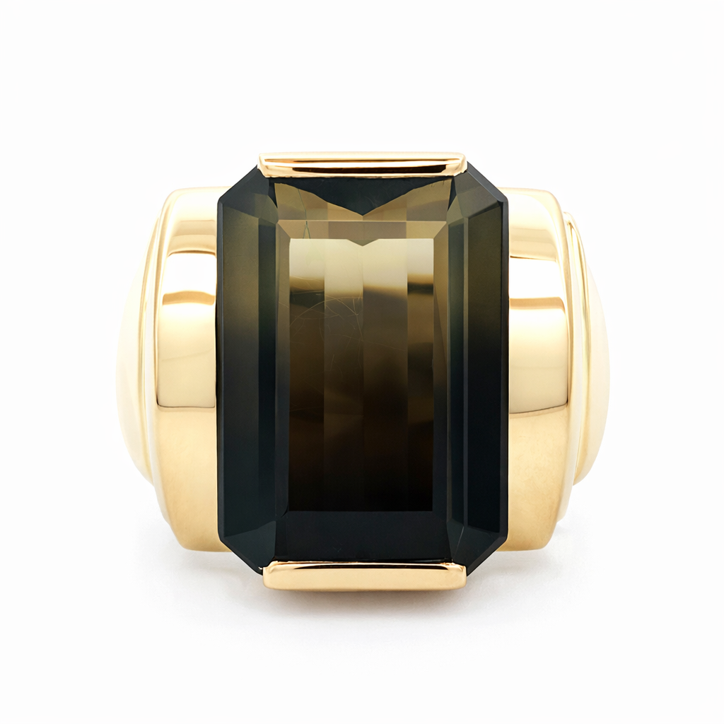 Verigated Quartz Estate Ring Harris Jeweler Troy, OH