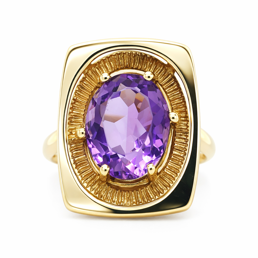 Amethyst Estate Ring Harris Jeweler Troy, OH