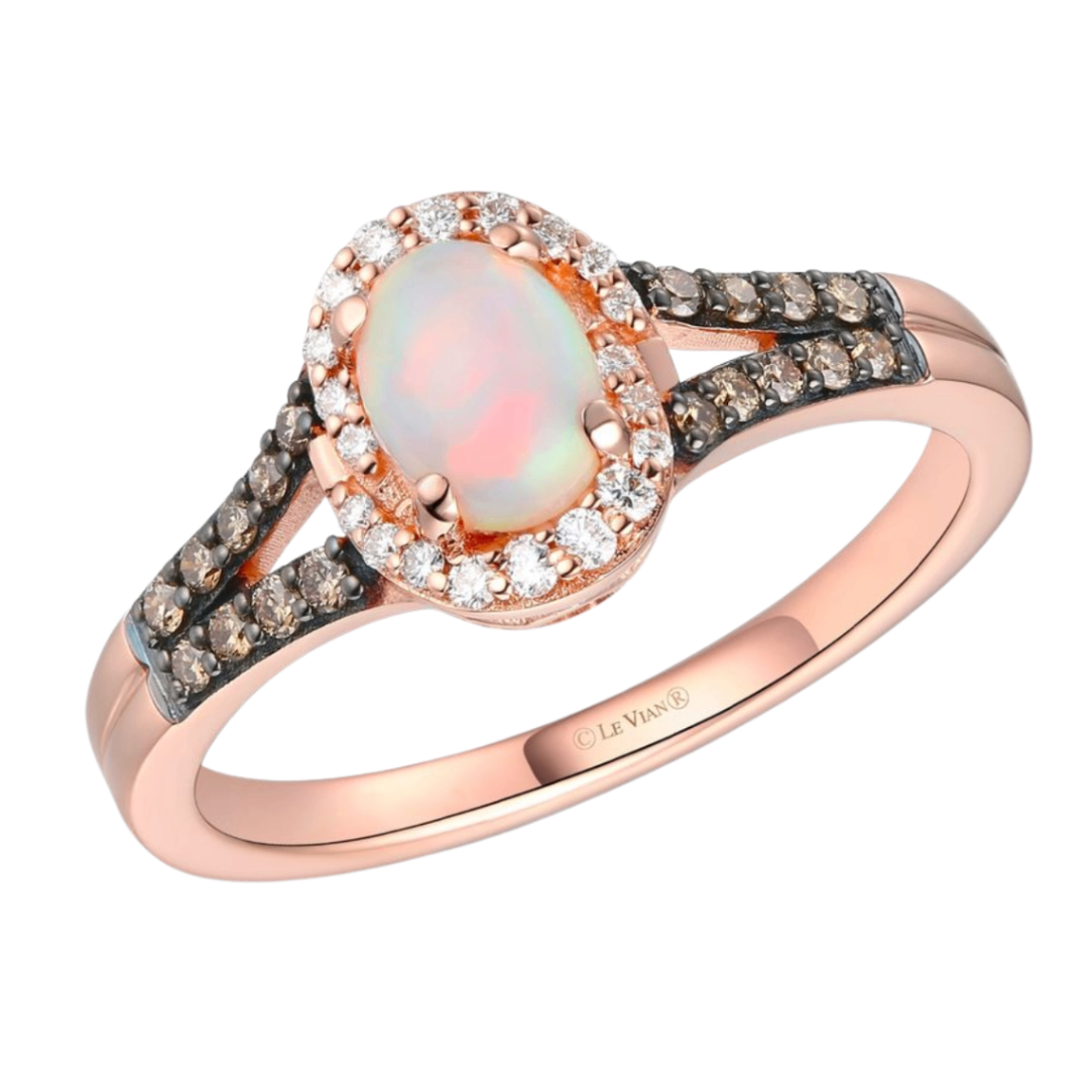 Le Vian Opal and Diamond Ring Harris Jeweler Troy, OH