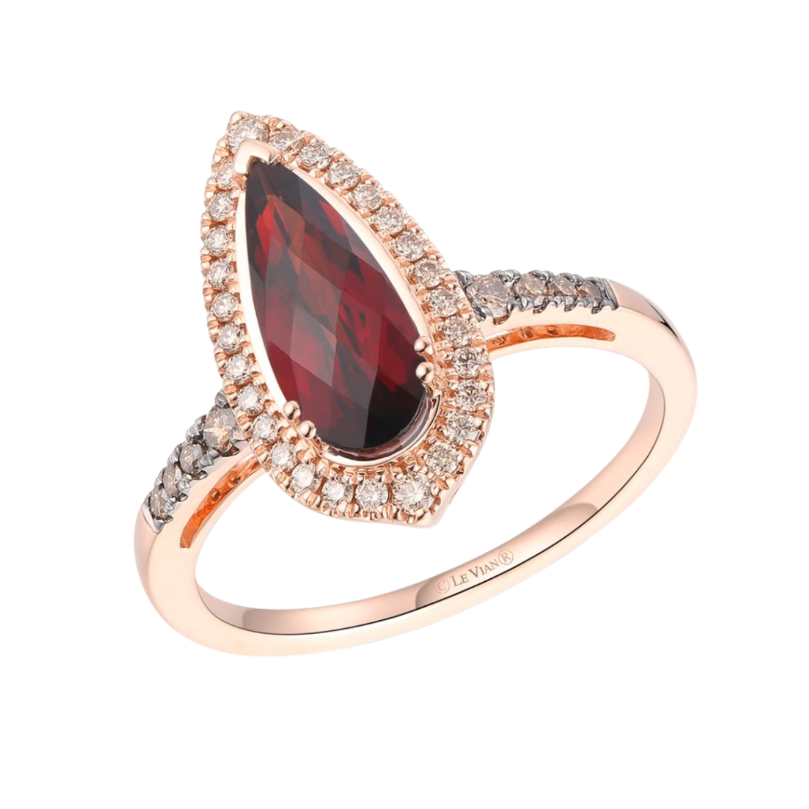 Le Vian Garnet and Diamond Ring Harris Jeweler Troy, OH