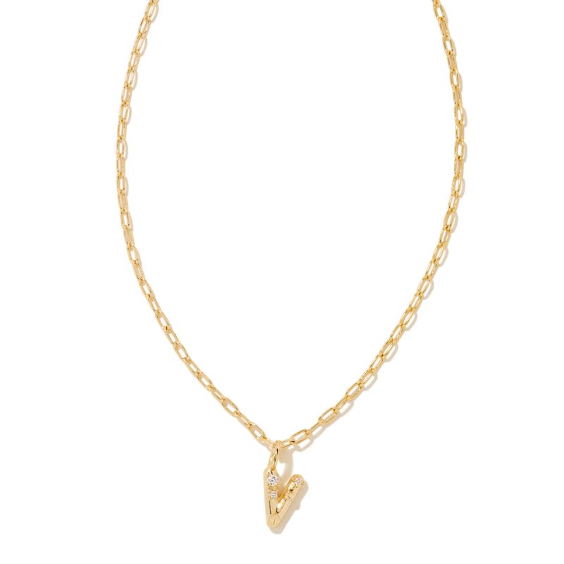 Kendra Scott Crystal 'V' Initial Harris Jeweler Troy, OH