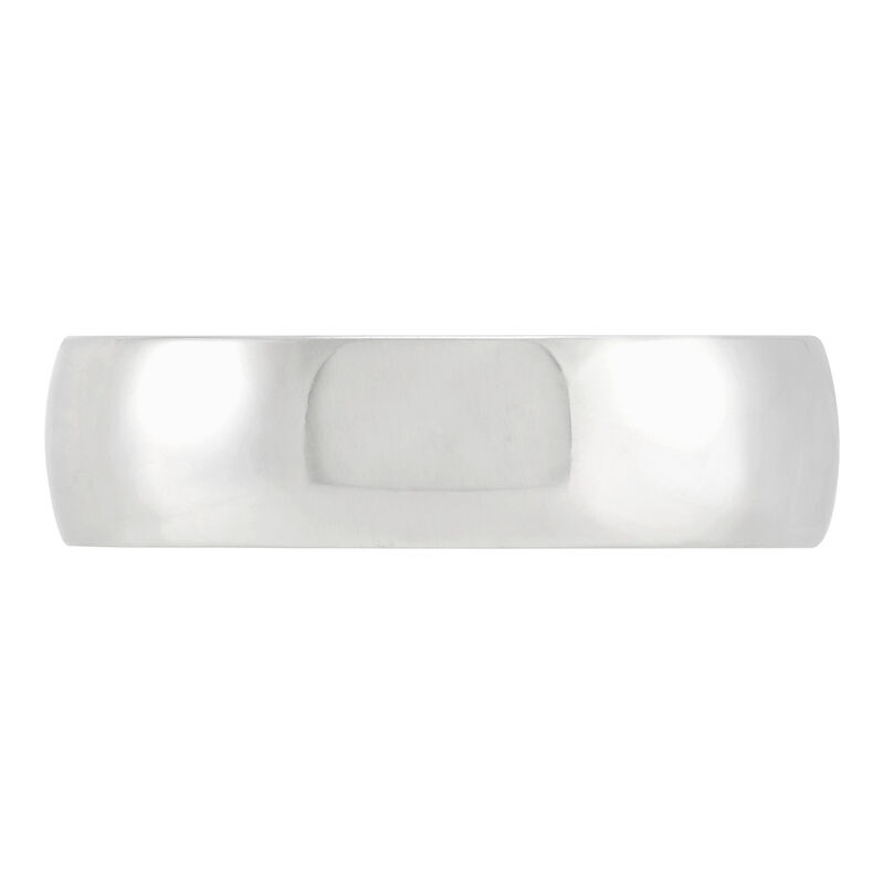 6MM Half-Round Wedding Band Harris Jeweler Troy, OH