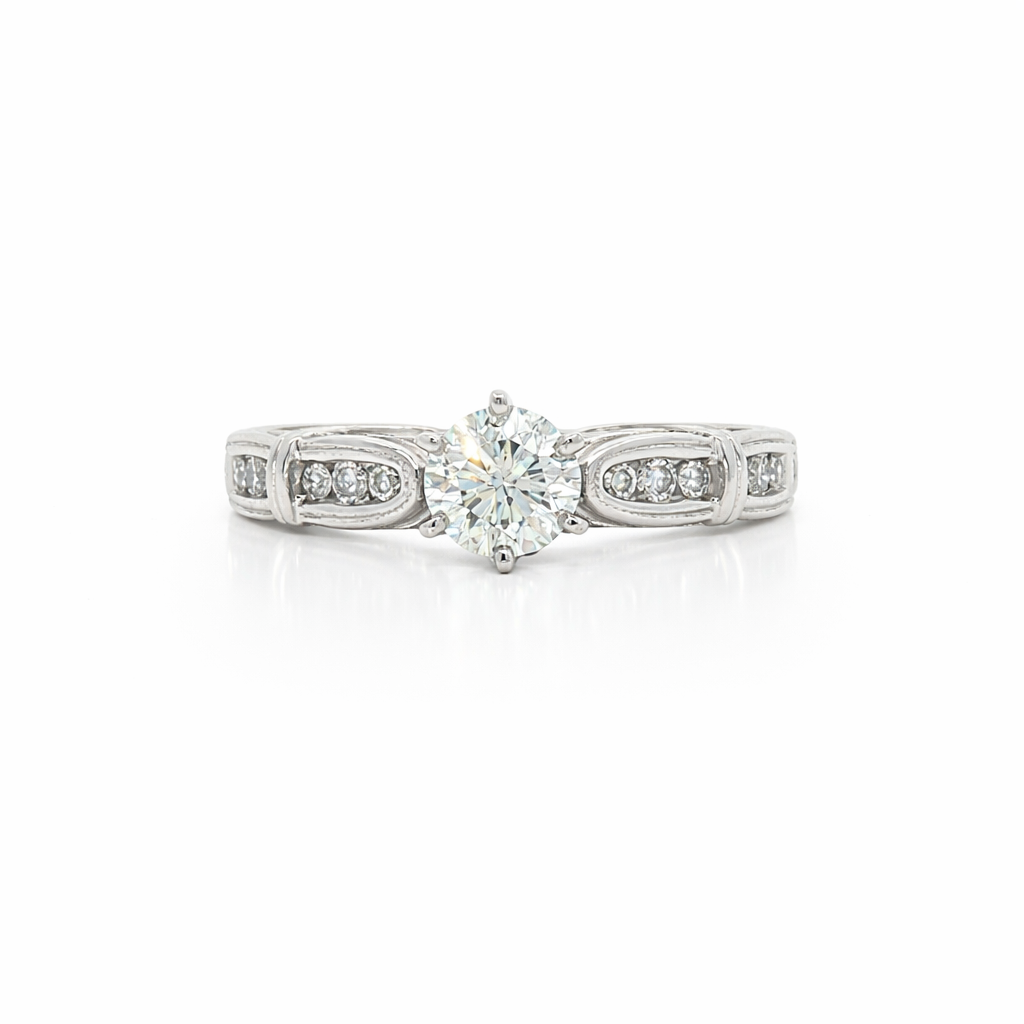 1CTW Diamond Estate Engagement Ring - Propose Tonight! Harris Jeweler Troy, OH