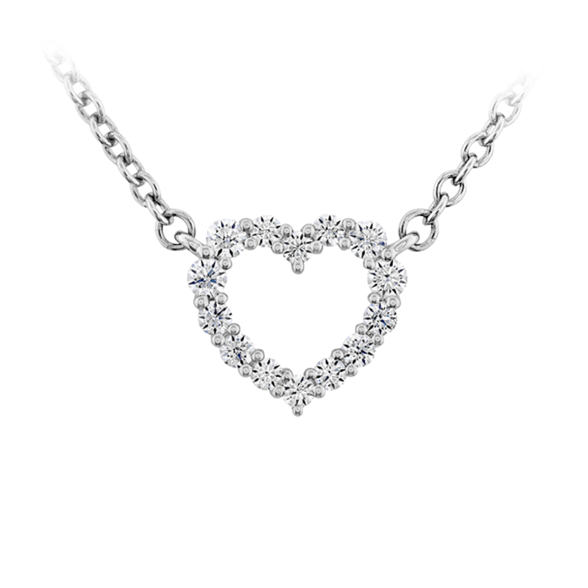 Hearts on Fire Heart Necklace Harris Jeweler Troy, OH