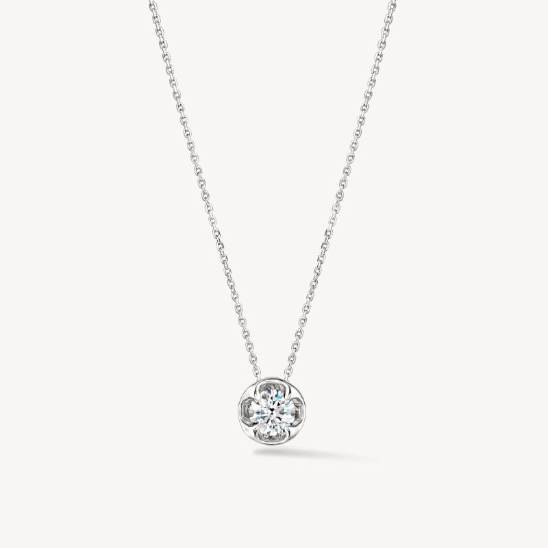Hearts on Fire Whimsical Diamond Circle Necklace Harris Jeweler Troy, OH