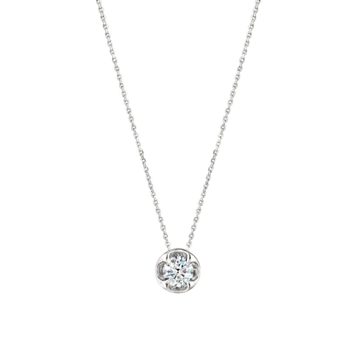 Hearts on Fire Whimsical Diamond Circle Necklace Harris Jeweler Troy, OH