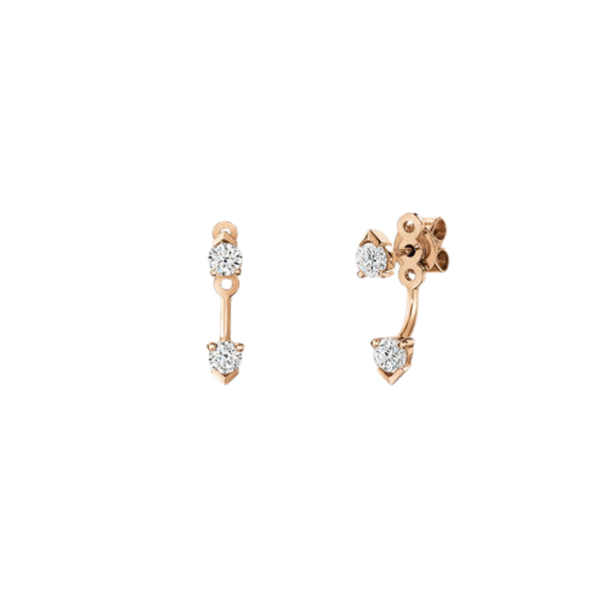 Hearts on Fire Aerial Floating Earring Jackets Harris Jeweler Troy, OH