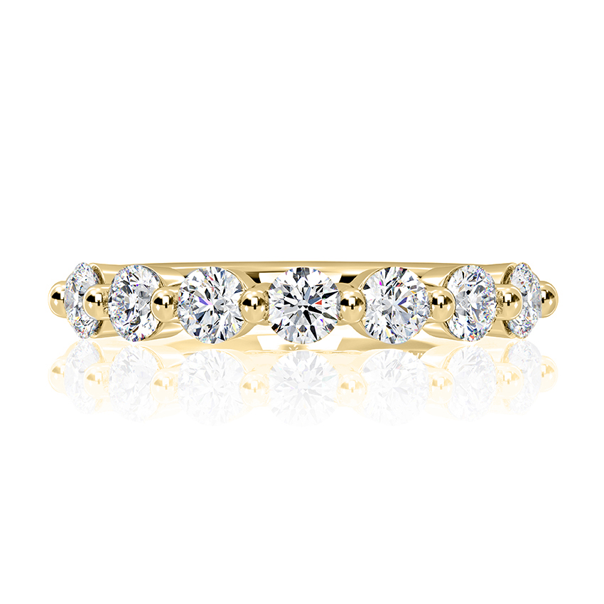 A.Jaffe Single Prong Diamond Band Harris Jeweler Troy, OH