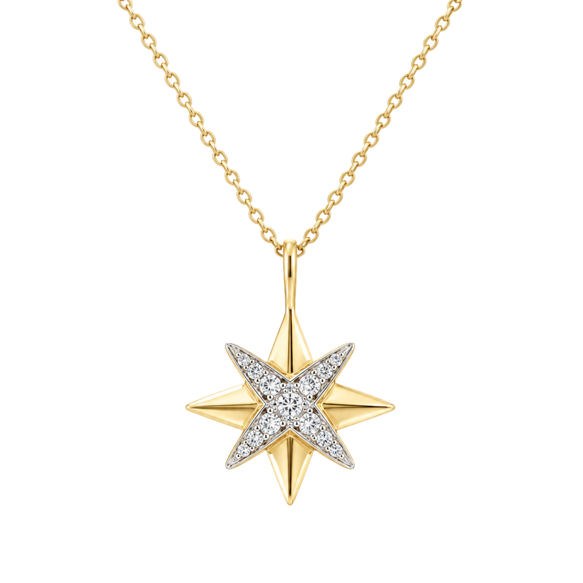 Diamond Star Pendant Harris Jeweler Troy, OH