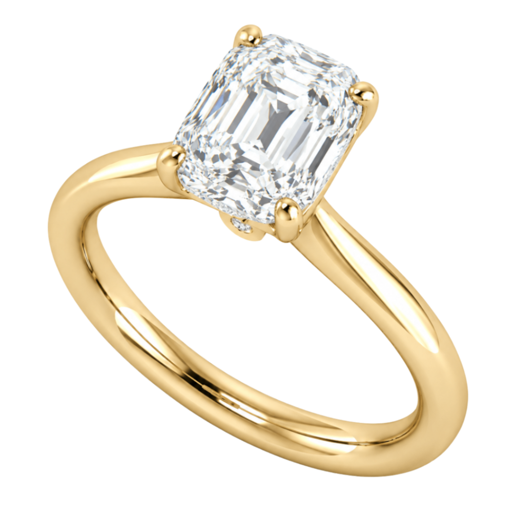 Verragio Elongated Cushion Diamond Solitaire Semi-Mount Engagement Ring Harris Jeweler Troy, OH