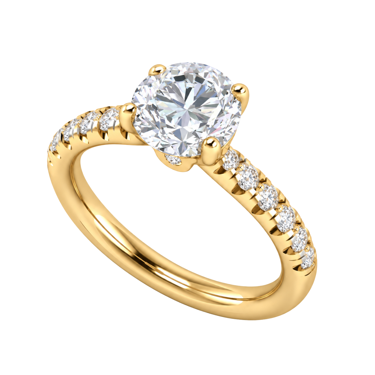 Verragio Round Diamond Semi-Mount Engagement Ring Harris Jeweler Troy, OH
