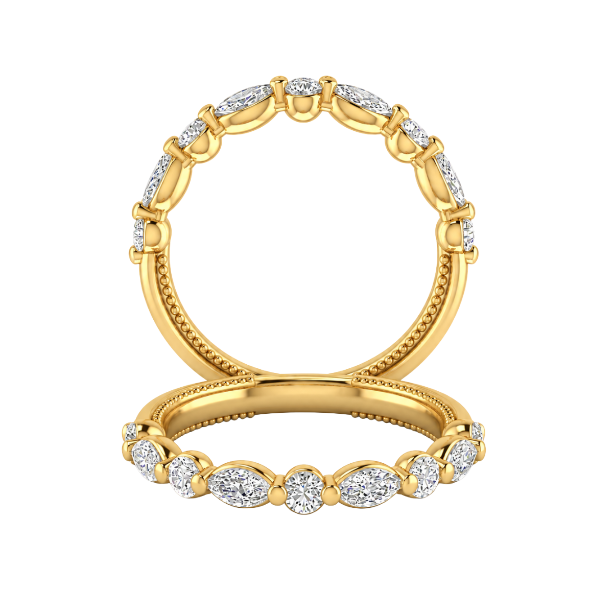 Verragio Vanguard Diamond Wedding Band Harris Jeweler Troy, OH