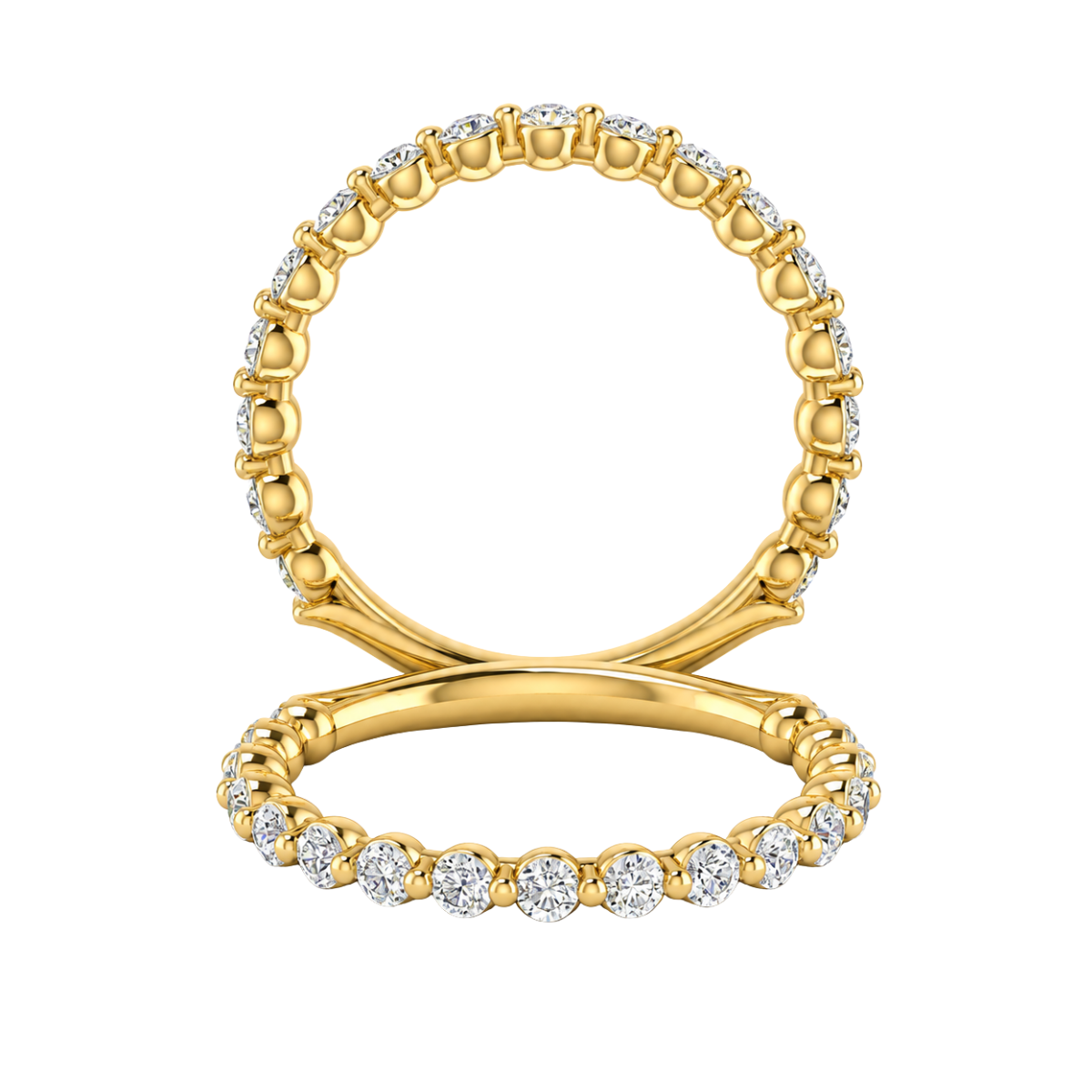 Verragio Diamond Renaissance Collection Single-Prong Style Wedding Band Harris Jeweler Troy, OH