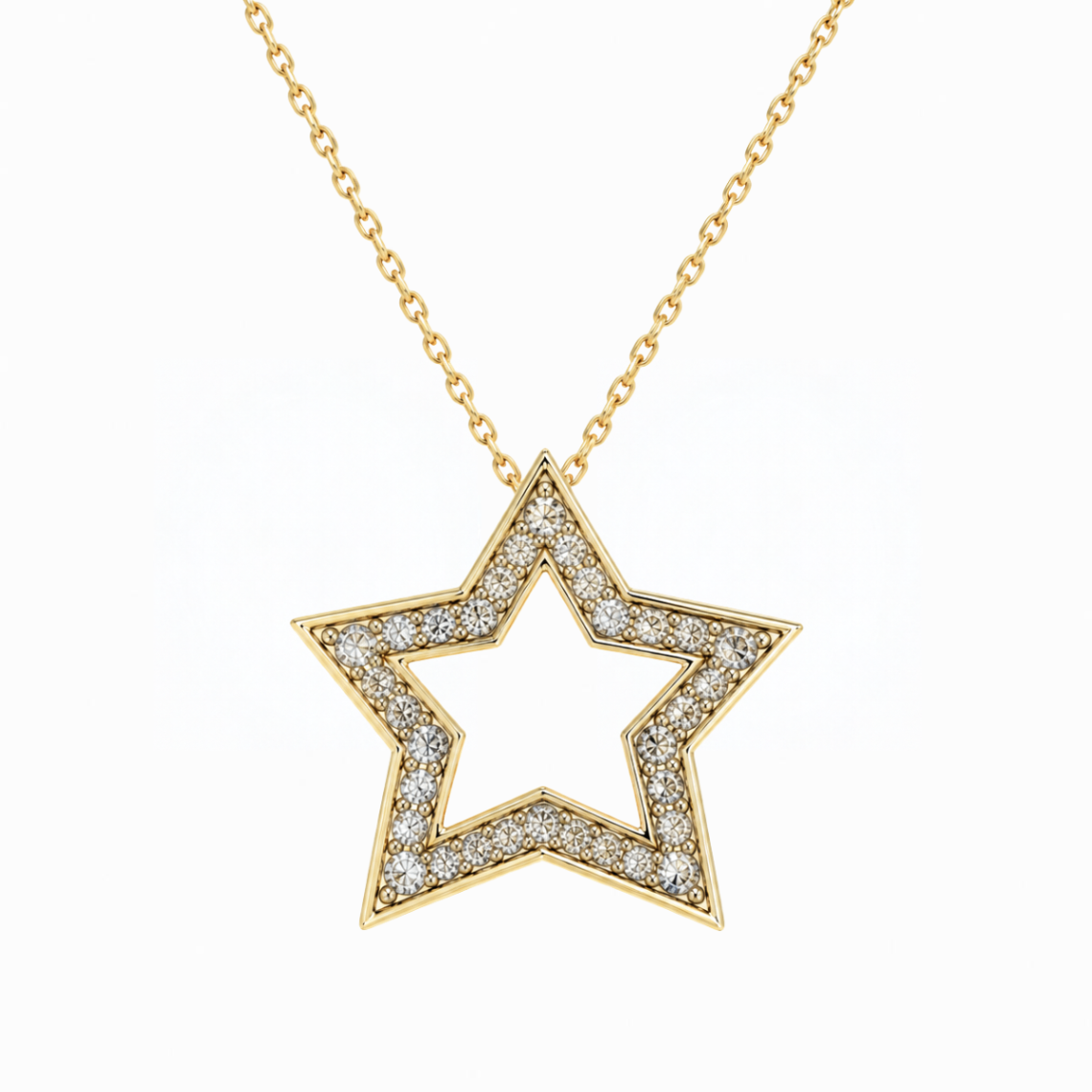 Diamond Star Estate Necklace Harris Jeweler Troy, OH