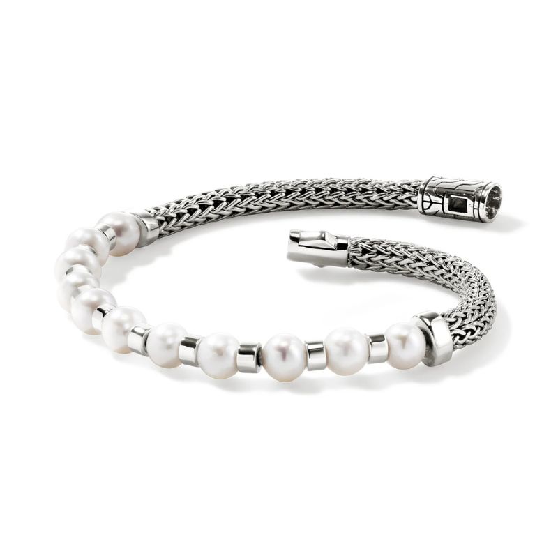 John Hardy Pearl Essentials Bracelet Image 2 Harris Jeweler Troy, OH