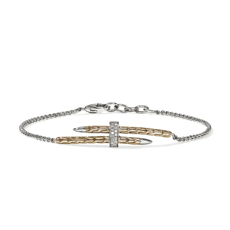 John Hardy Diamond Spear Bracelet Harris Jeweler Troy, OH