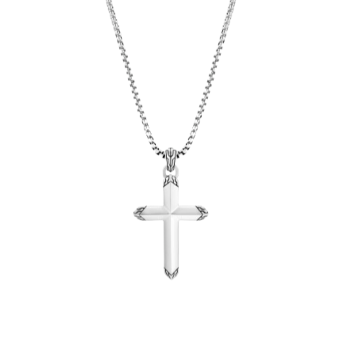 John Hardy Cross Pendant Necklace Harris Jeweler Troy, OH