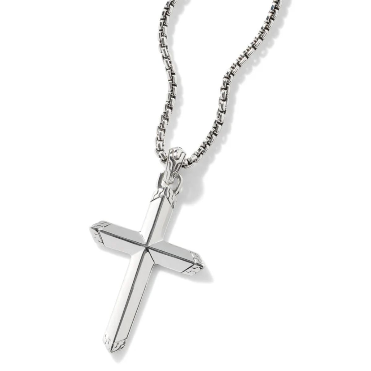 John Hardy Carved Cross Image 2 Harris Jeweler Troy, OH