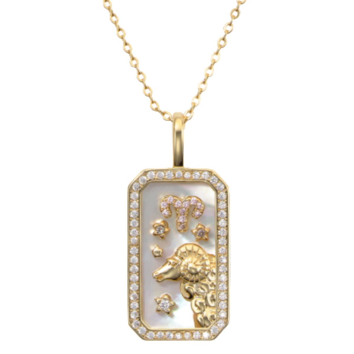 Melinda Maria Aries Amulet Necklace Harris Jeweler Troy, OH
