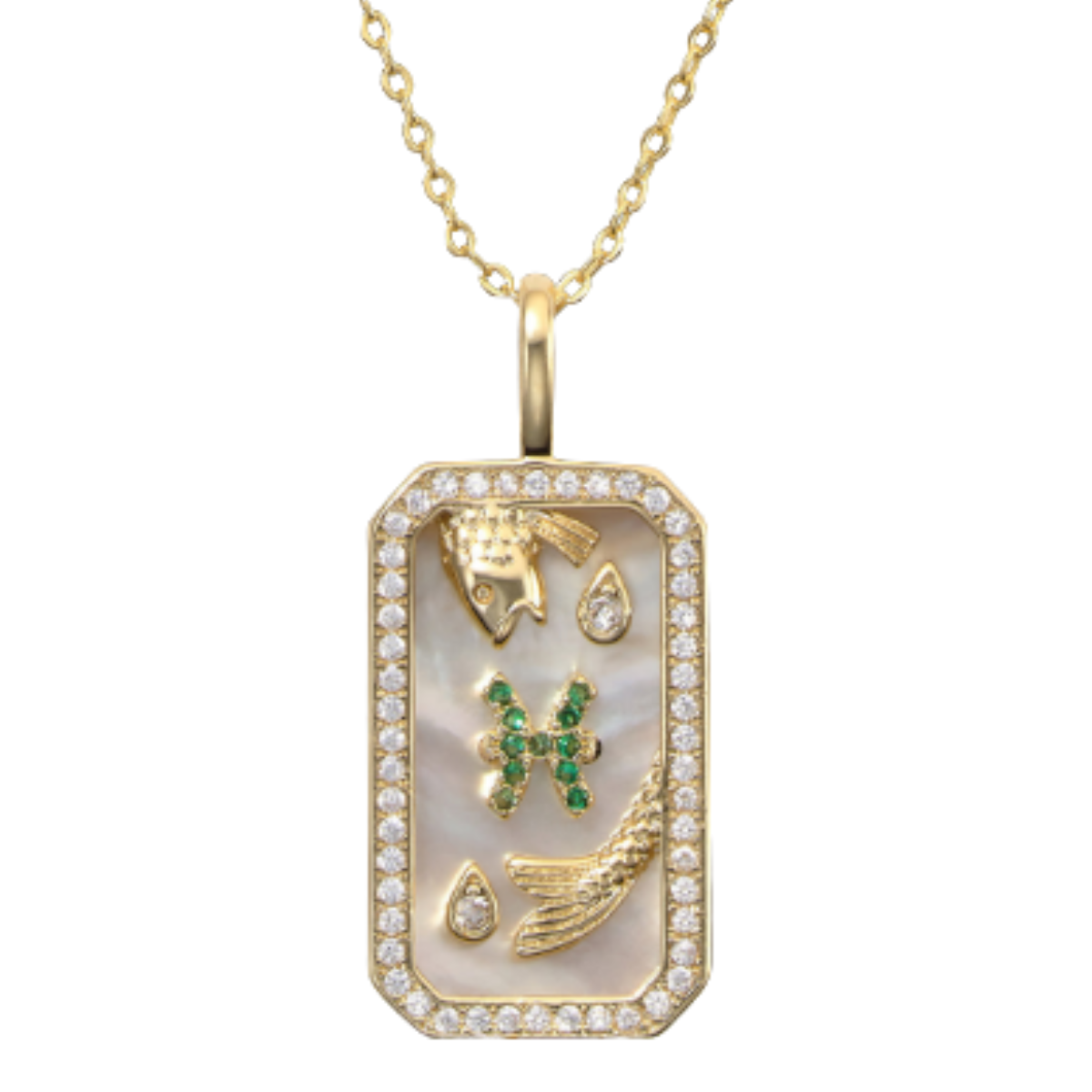 Melinda Maria Pisces Amulet Necklace Harris Jeweler Troy, OH