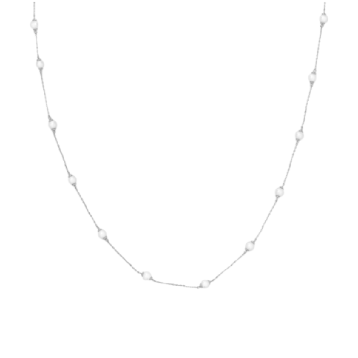 Melinda Maria Perfect Pearl Infinity Necklace Harris Jeweler Troy, OH