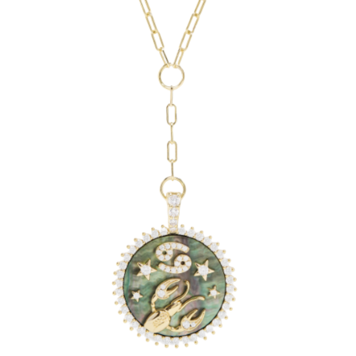 Melinda Maria Cancer Medallion Necklace Harris Jeweler Troy, OH