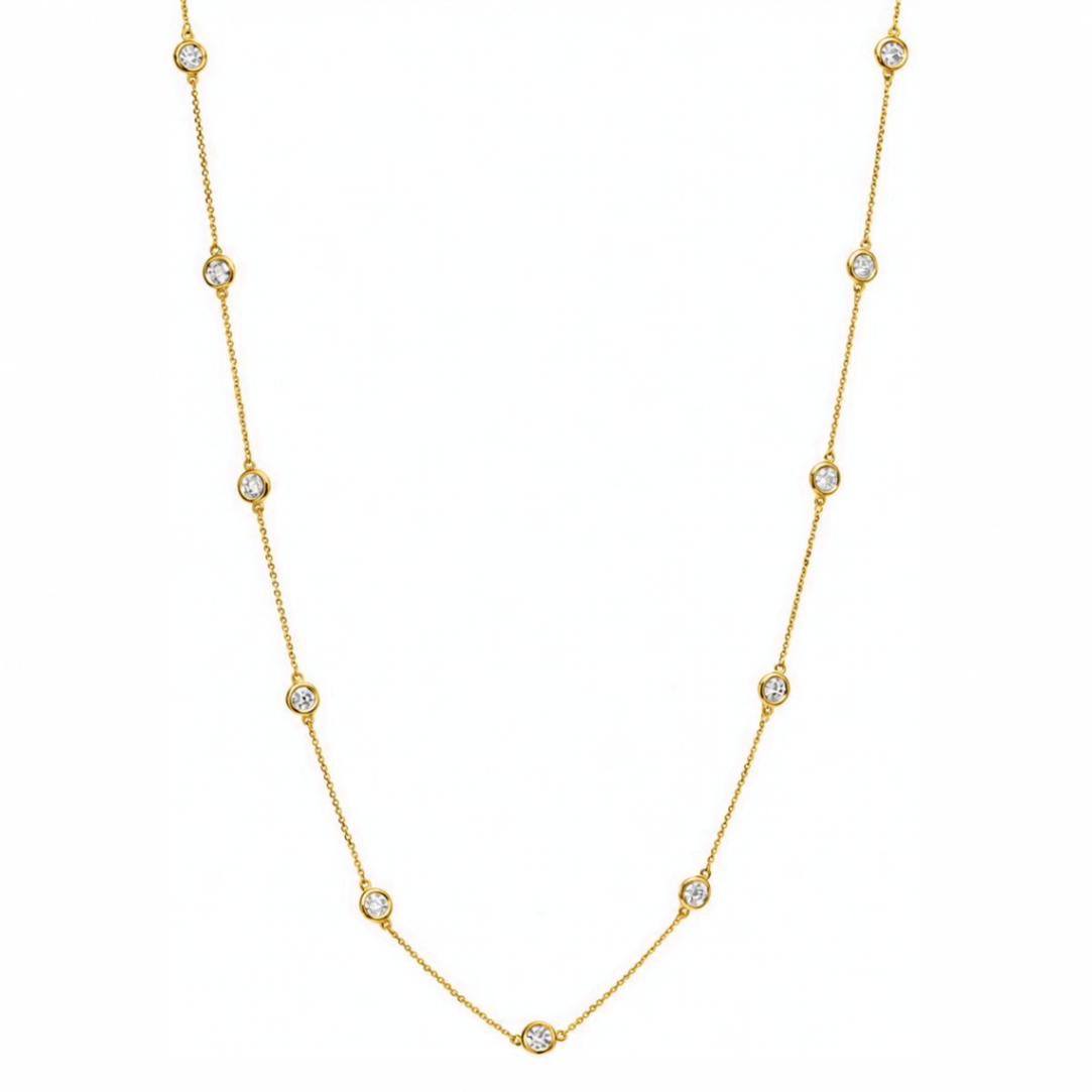 1 2/5CT Diamonds-By-The-Inch Custom Necklace Harris Jeweler Troy, OH
