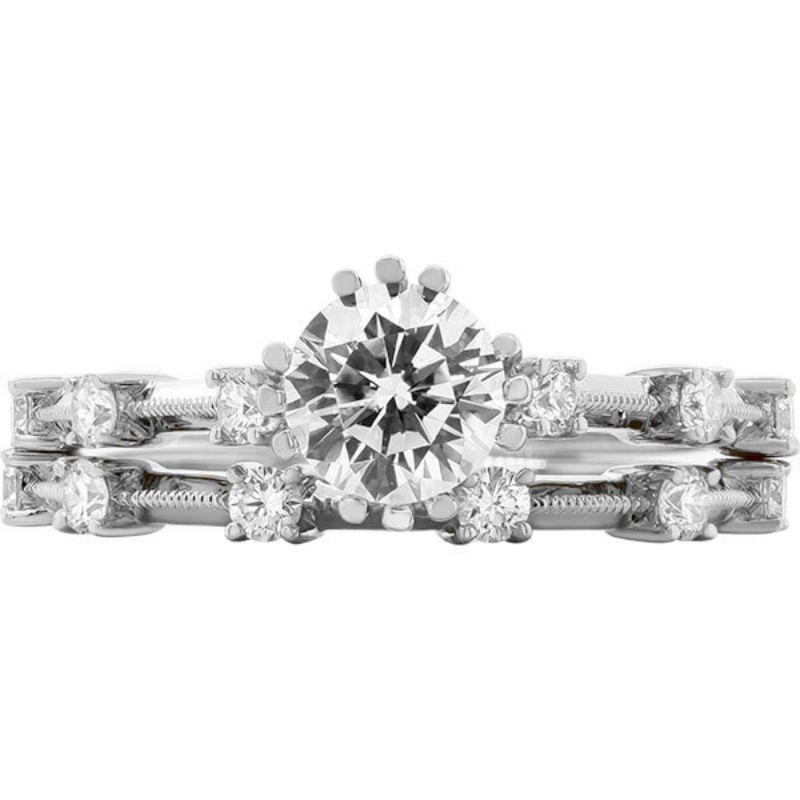 Round Diamond Semi-Mount Engagement Ring Harris Jeweler Troy, OH
