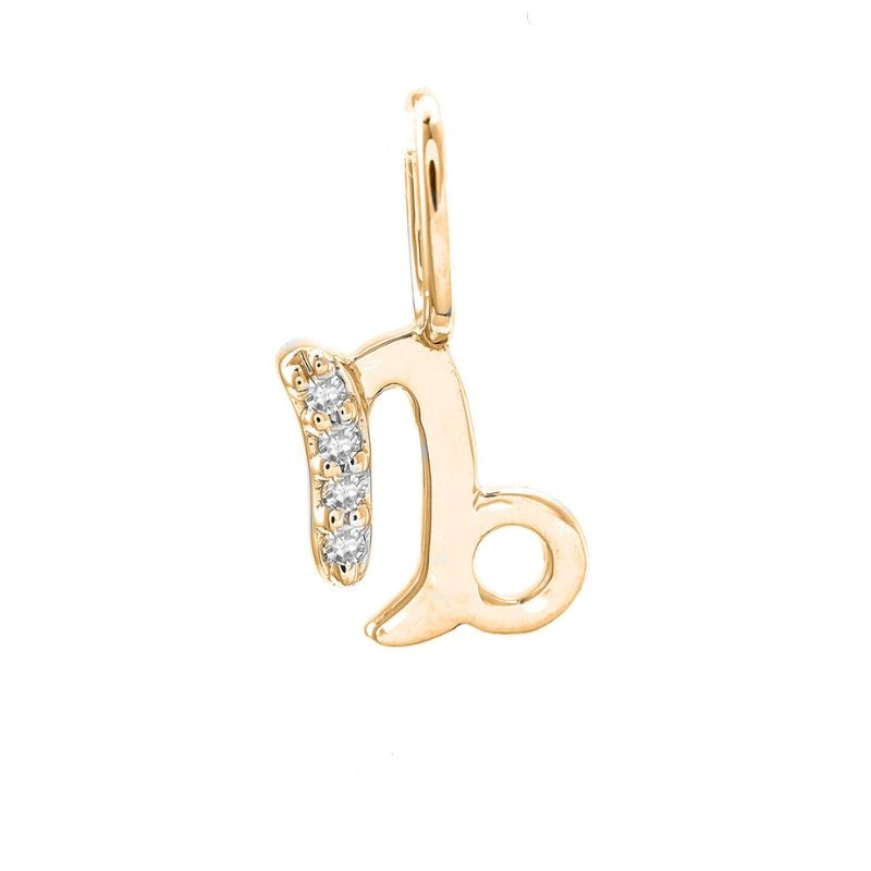 Capricorn Diamond Zodiac Sign Pendant Harris Jeweler Troy, OH