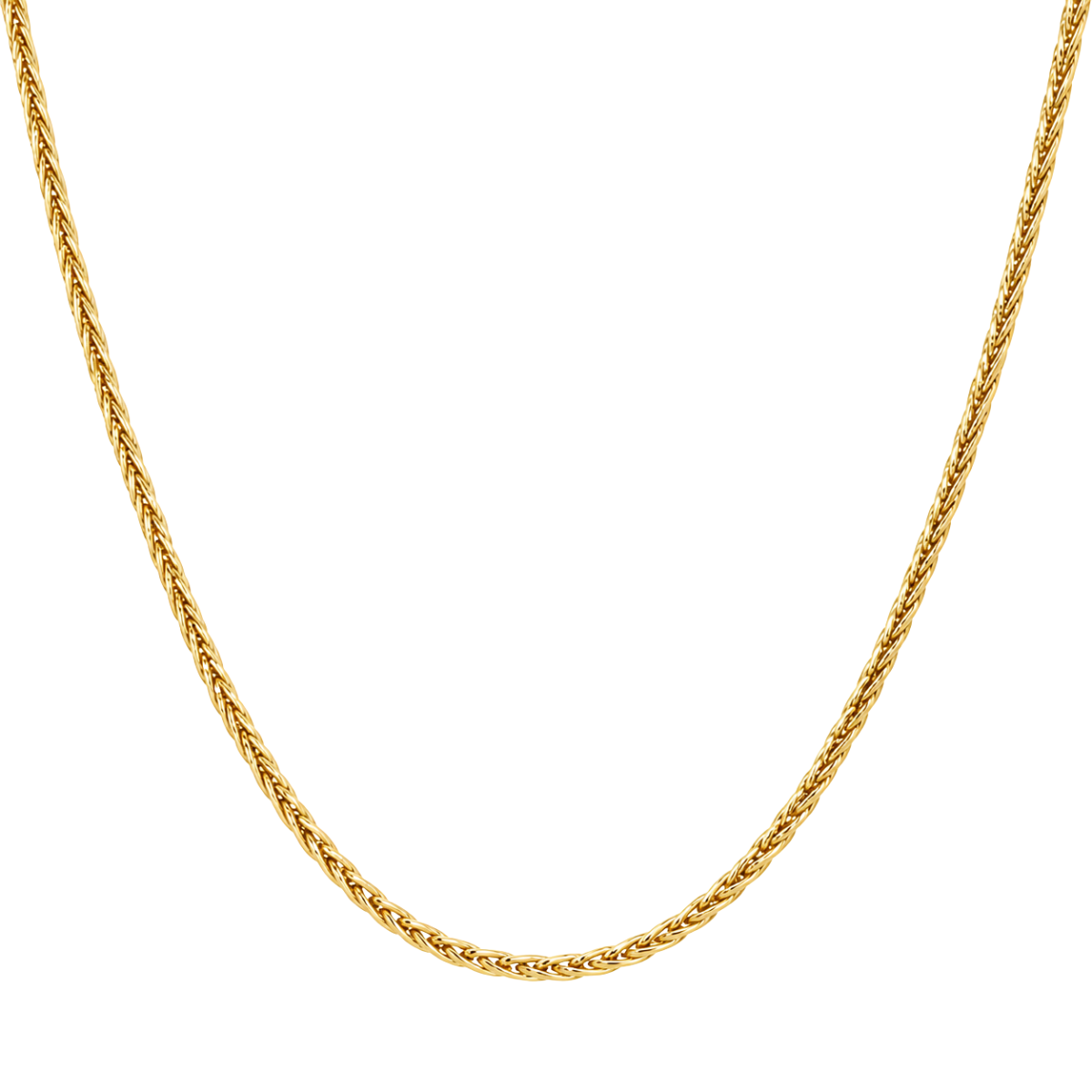 22" Adjustable Estate Wheat Chain Harris Jeweler Troy, OH