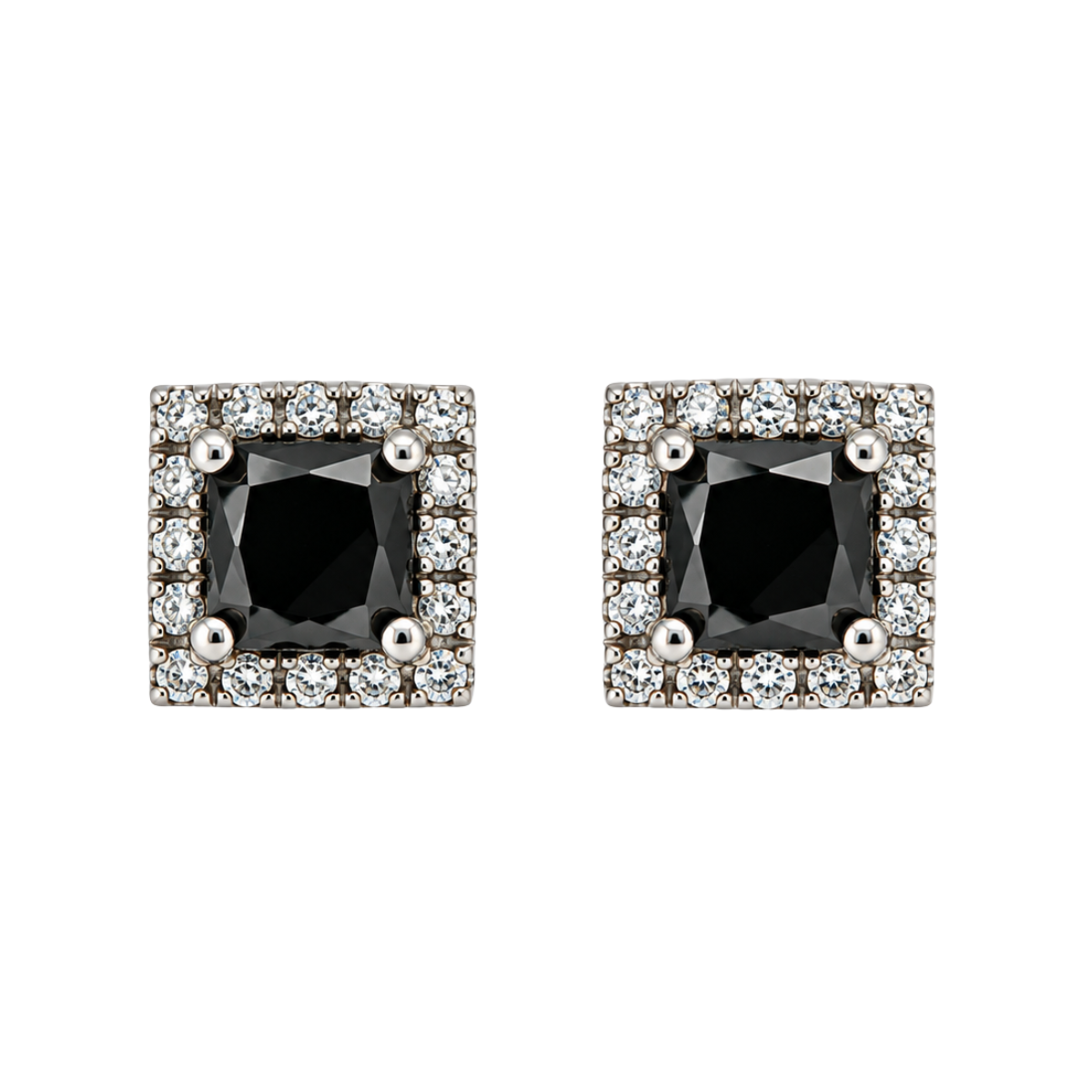 Black Diamond Stud Earrings Harris Jeweler Troy, OH
