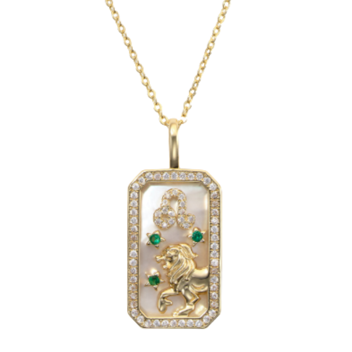 Melinda Maria Leo Amulet Necklace Harris Jeweler Troy, OH
