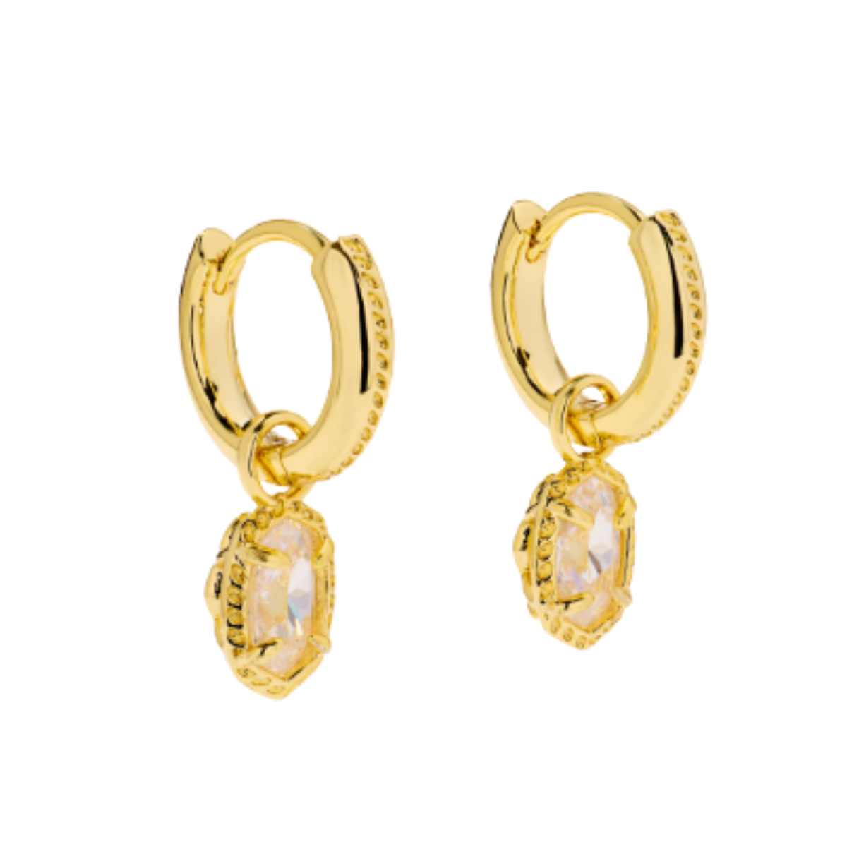 Kendra Scott Mini Ellie Luxe Huggie Earrings Harris Jeweler Troy, OH