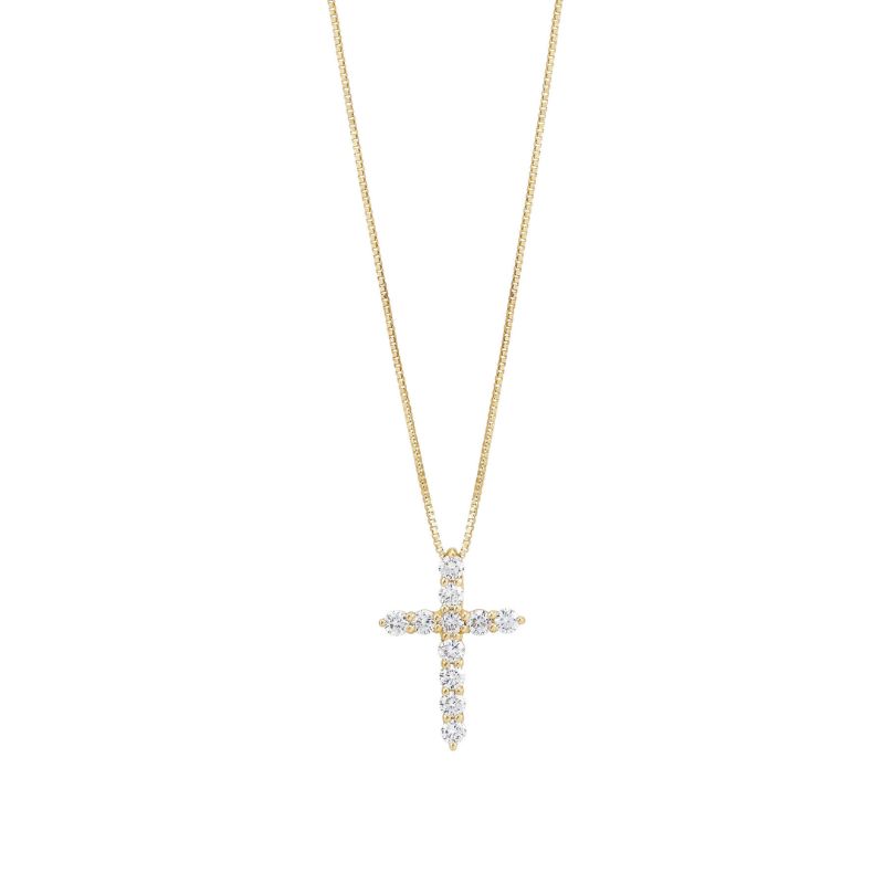 Cross Lab-Grown Diamond Necklace Harris Jeweler Troy, OH