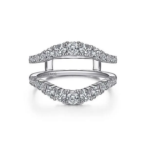 Chevron Diamond Wedding Band Enhancer Harris Jeweler Troy, OH