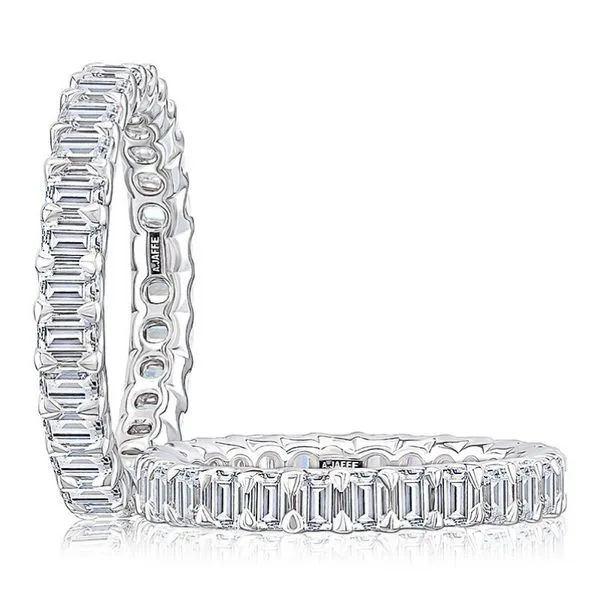 3ct Emerald Cut Diamond Eternity Band similar item image