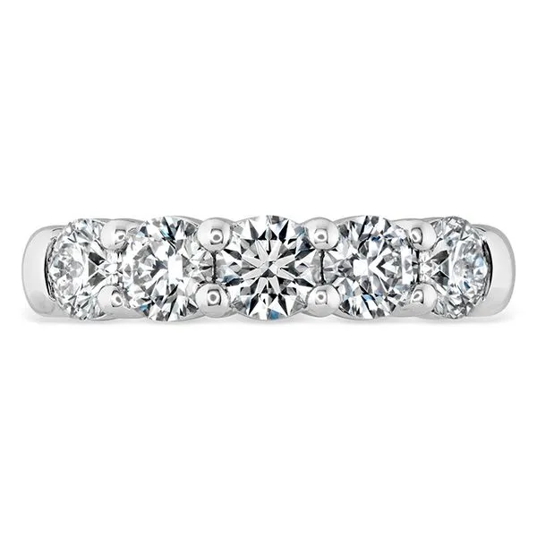 Hearts on Fire Signature Diamond Wedding Band Harris Jeweler Troy, OH