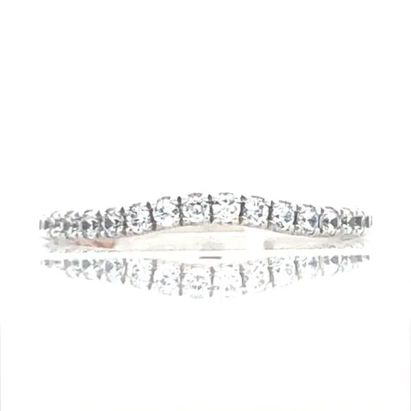 A.Jaffe Contour Diamond Wedding Band Harris Jeweler Troy, OH