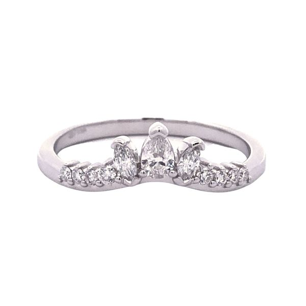 Diamond Tiara-Style Wedding Band Harris Jeweler Troy, OH