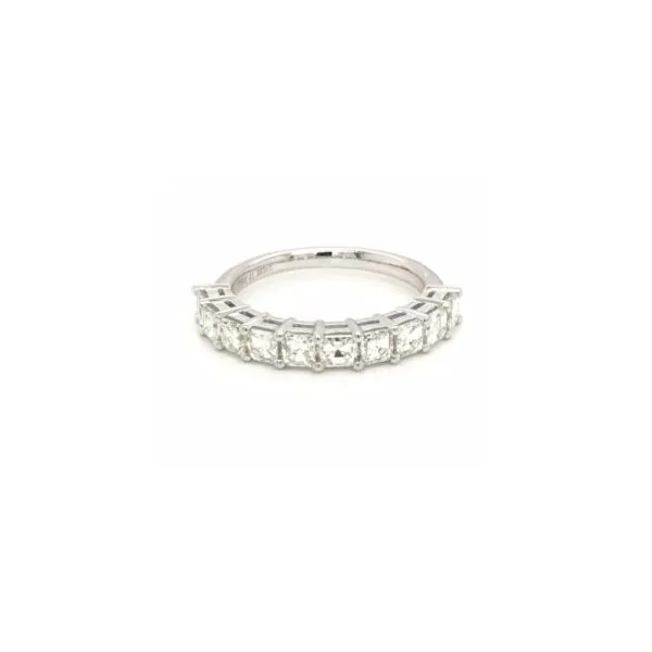 Platinum and Diamond Wedding Band Harris Jeweler Troy, OH